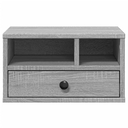 Druckerständer Grau Sonoma 40x32x22,5 cm Holzwerkstoff