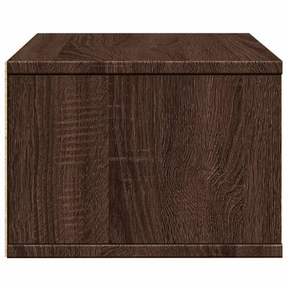 Druckerständer Braun Eichen-Optik 40x32x22,5 cm Holzwerkstoff