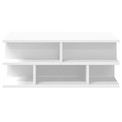 Sofabord Hvid 70x70x29 cm Træ Materiale