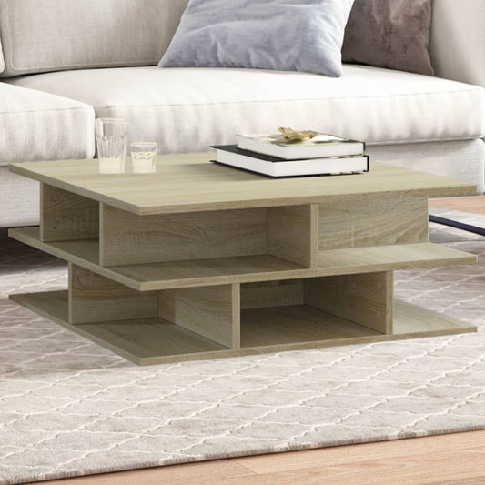 Sofabord Sonoma eg 70x70x29 cm træmateriale