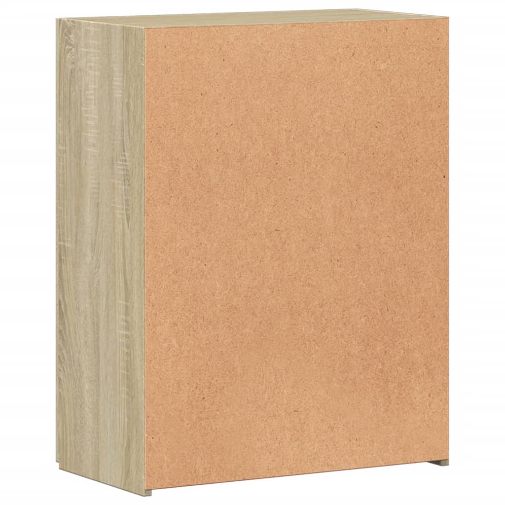 Aktenschrank Sonoma-Eiche 60x32x77,5 cm Holzwerkstoff