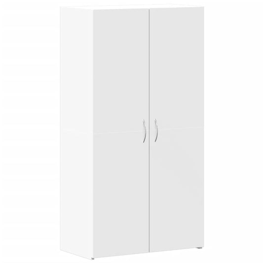 Aktenschrank Weiß 60x32x115 cm Holzwerkstoff