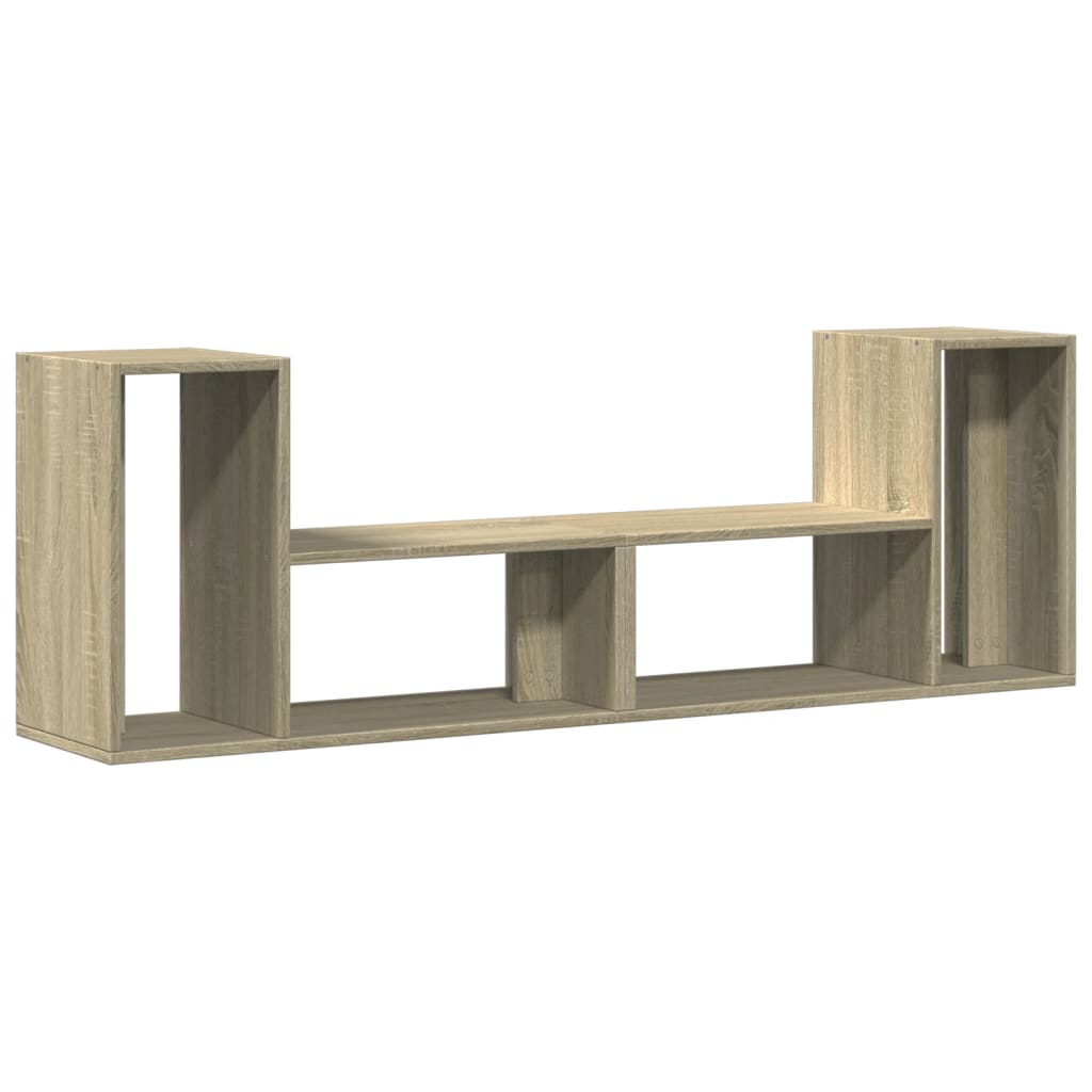 TV-skabe 2 stk Sonoma eg 75x30x50 cm træmateriale