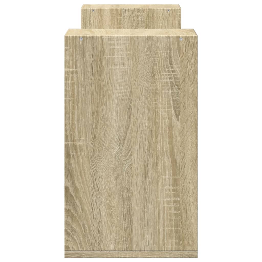 TV-skabe 2 stk Sonoma eg 75x30x50 cm træmateriale