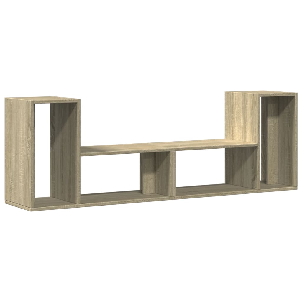 TV-skabe 2 stk Sonoma eg 75x30x50 cm træmateriale