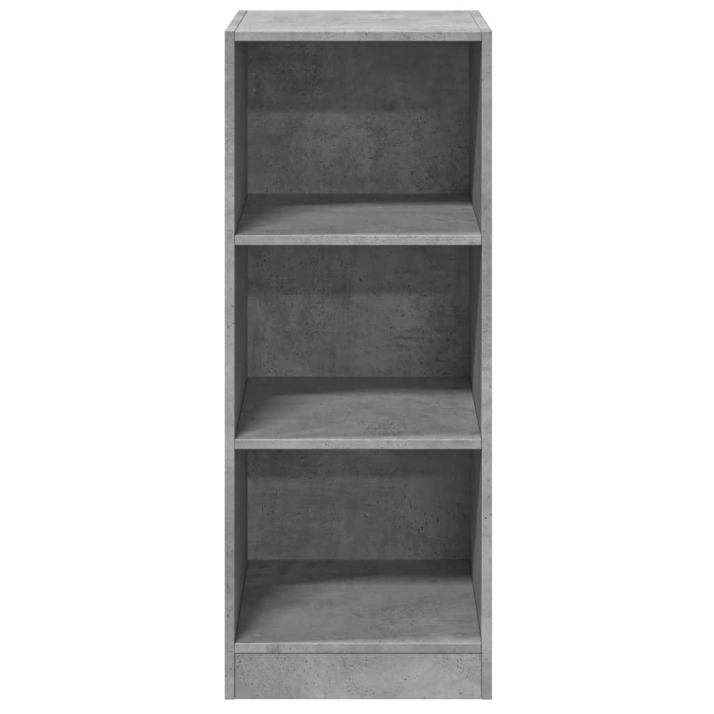 Garderobe Beton Grå 48x41x102 cm Træ Materiale