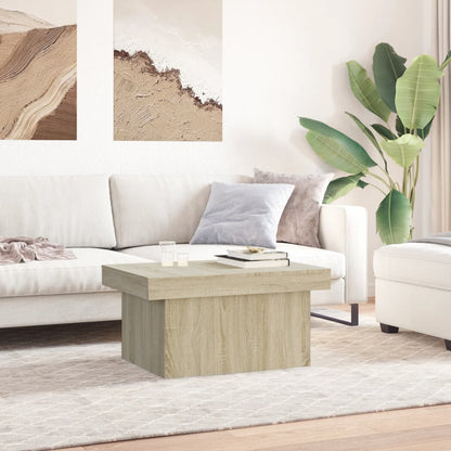 Sofabord Sonoma eg 80x55x40 cm træmateriale
