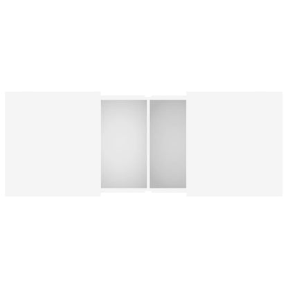 Sofabord Hvid 100x55x40 cm Træ Materiale