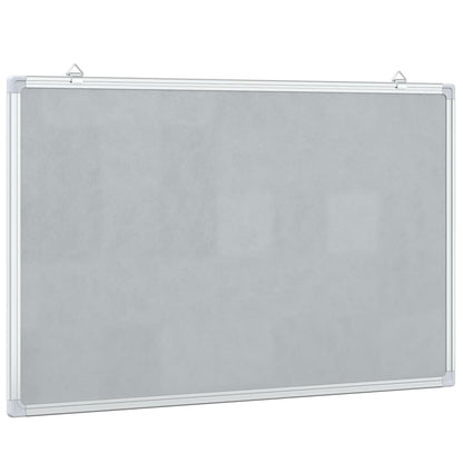 Magnetisches Whiteboard 80x50x1,7 cm Aluminium