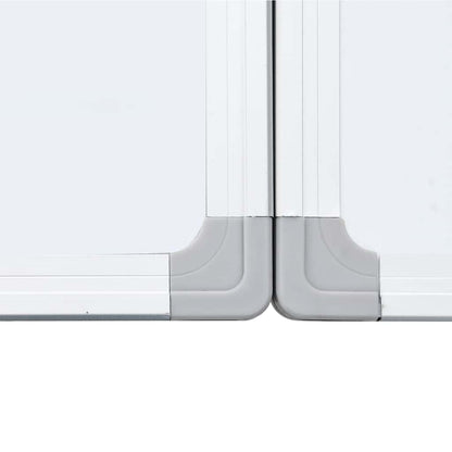 Magnetisches Whiteboard Klappbar 150x100x1,7 cm Aluminium