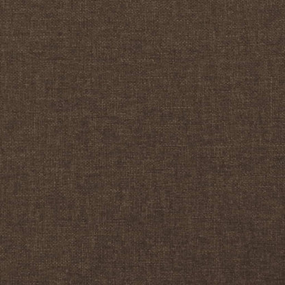 Taschenfederkernmatratze Dunkelbraun 120x190x20 cm Stoff
