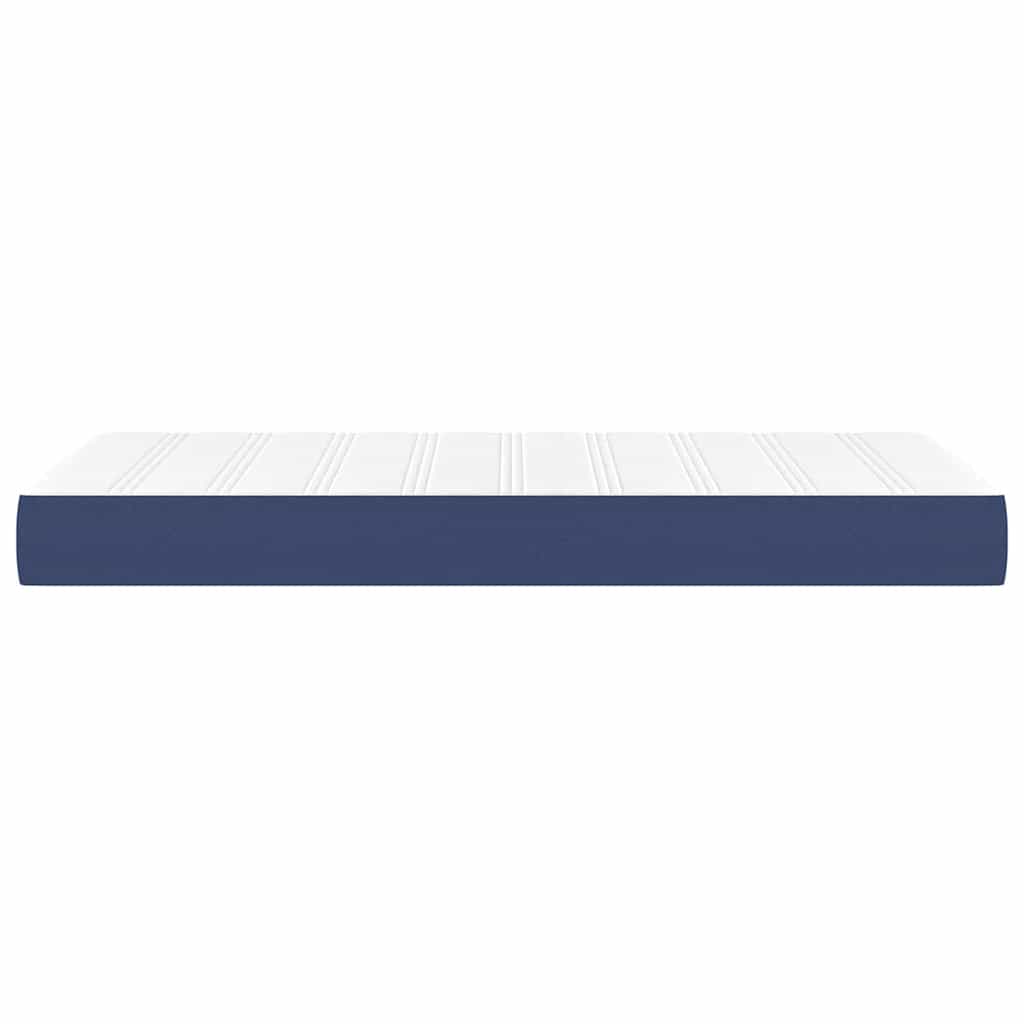 Taschenfederkernmatratze Blau 120x190x20 cm Stoff