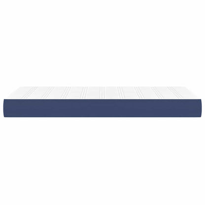 Taschenfederkernmatratze Blau 120x190x20 cm Stoff