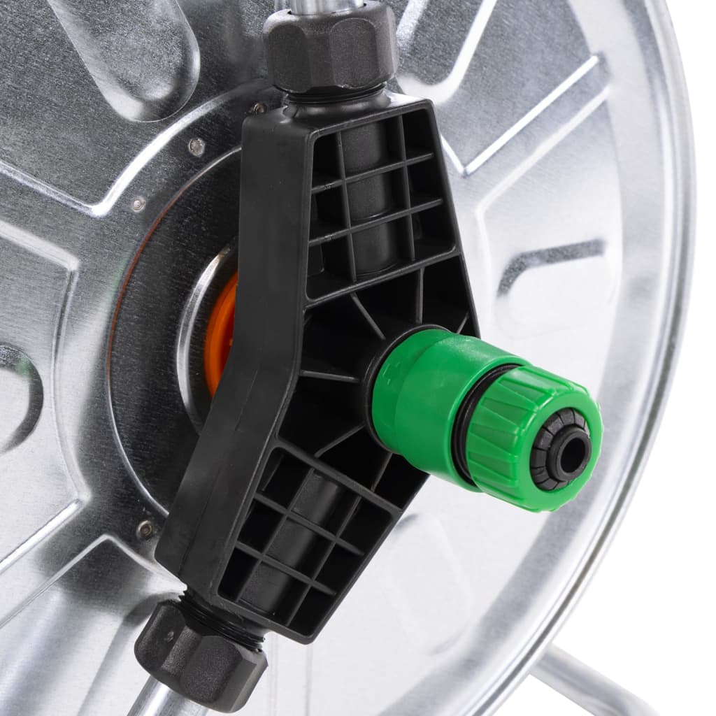 Slangetromle vægmontering til 50 m 1/2" stålslange