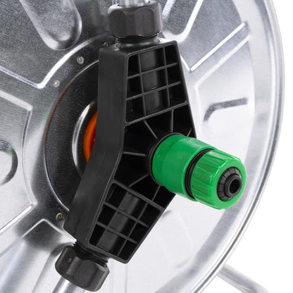 Slangetromle vægmontering til 50 m 1/2" stålslange