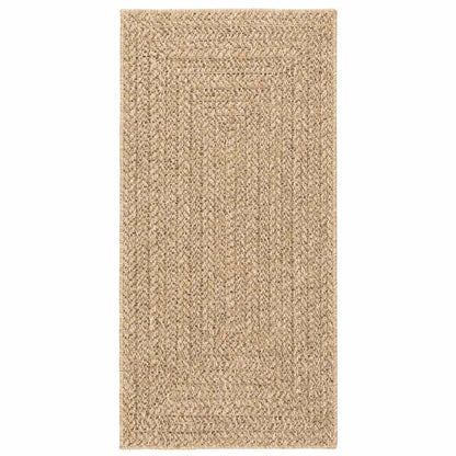 Teppich ZIZUR 60x110 cm Jute-Optik Indoor und Outdoor