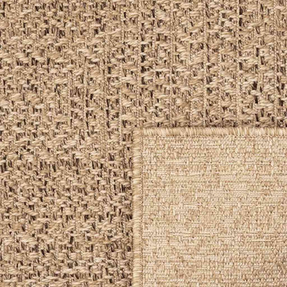 Teppich ZIZUR 60x110 cm Jute-Optik Indoor und Outdoor