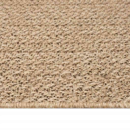 Teppich ZIZUR 60x110 cm Jute-Optik Indoor und Outdoor