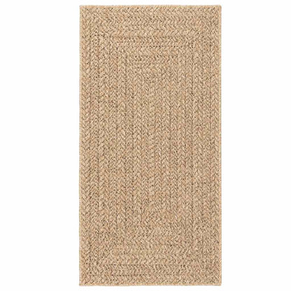 Teppich ZIZUR 100x200 cm Jute-Optik Indoor und Outdoor