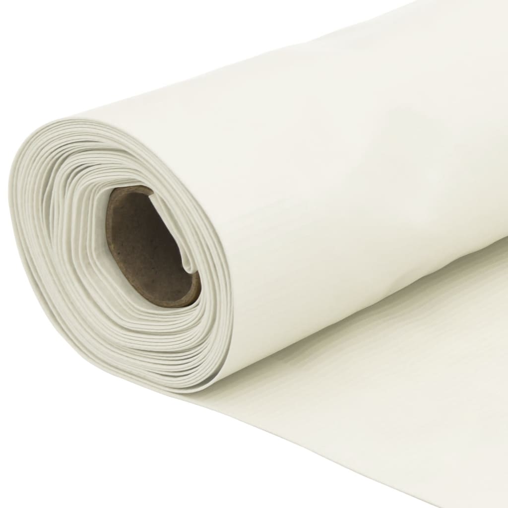 Balkon Privatskærm Hvid 700x75 cm PVC