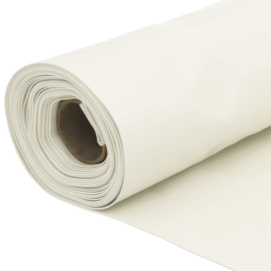 Balkon Privatskærm Hvid 800x75 cm PVC