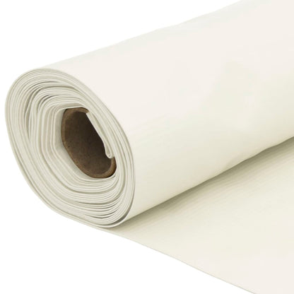 Balkon Privatskærm Hvid 800x75 cm PVC