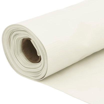 Balkon Privatskærm Hvid 800x120 cm PVC