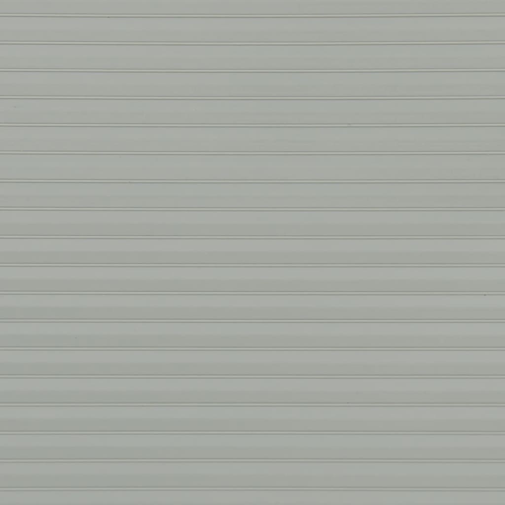 Sichtschutzstreifen 10 Stk. Steingrau 252,5x19 cm PVC