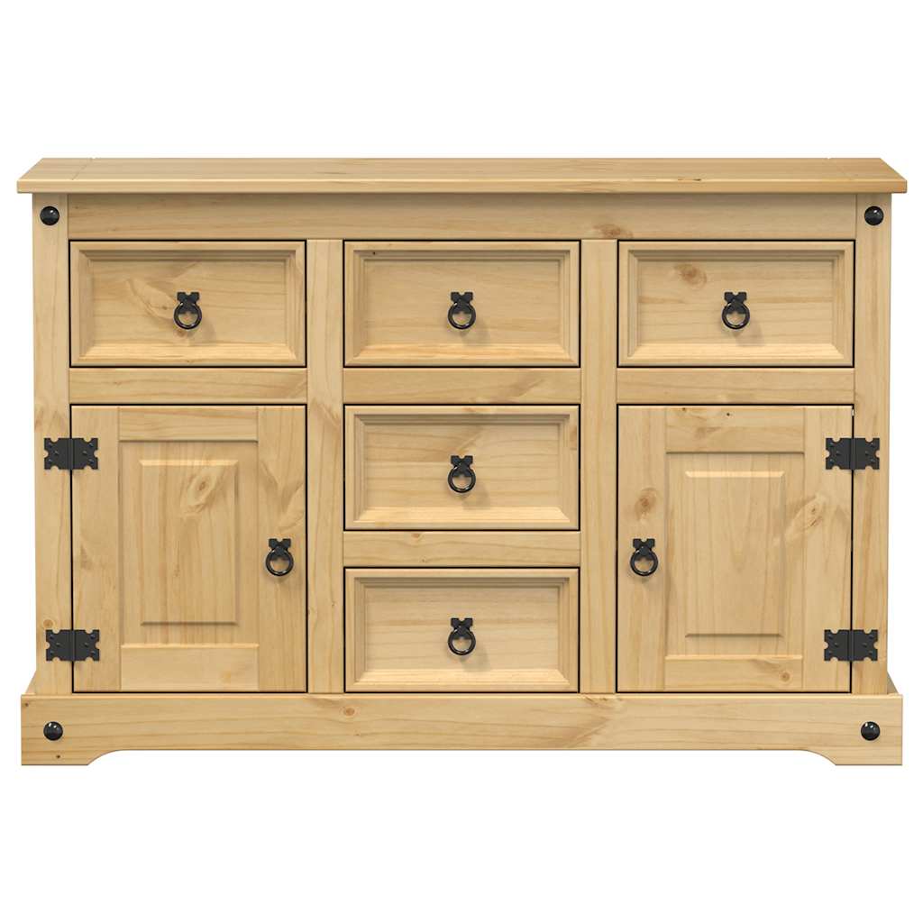 Sideboard Corona 112x40x75 cm Massivholz Kiefer