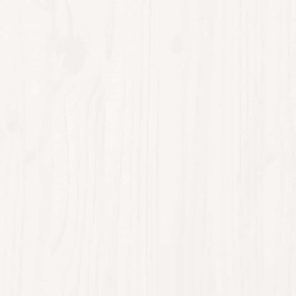 8-tlg. Garten-Sofagarnitur Weiß Massivholz Kiefer