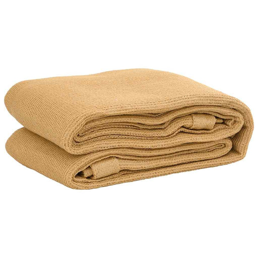Zeltteppich Sandfarbe 250x550 cm HDPE