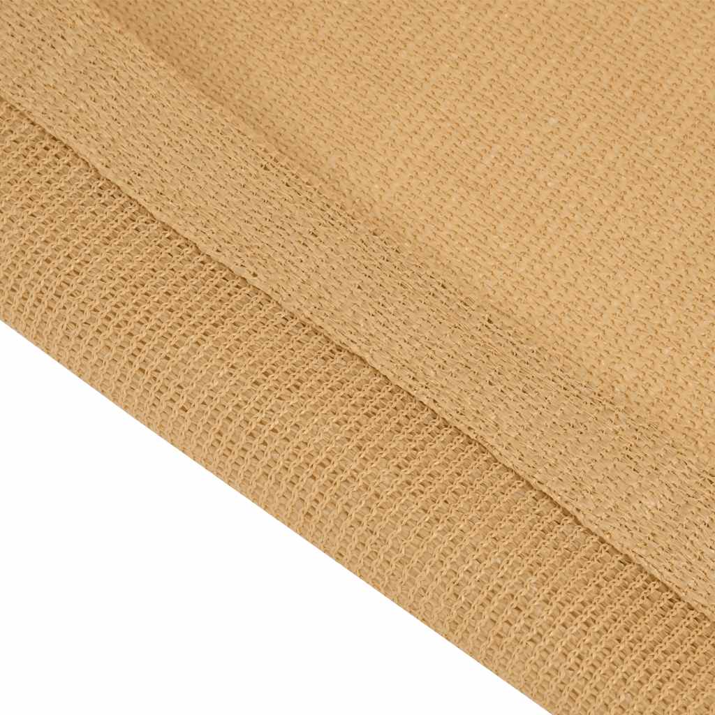 Zeltteppich Sandfarbe 250x600 cm HDPE