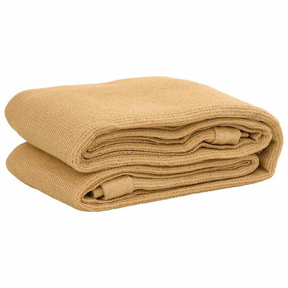 Zeltteppich Sandfarbe 300x600 cm HDPE