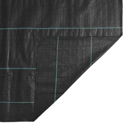 Unkrautvlies Schwarz 1x5 m PP