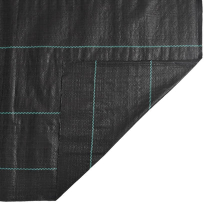 Unkrautvlies Schwarz 4x5 m PP