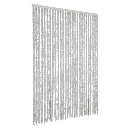 Fliegenvorhang Grau 118x220 cm Chenille