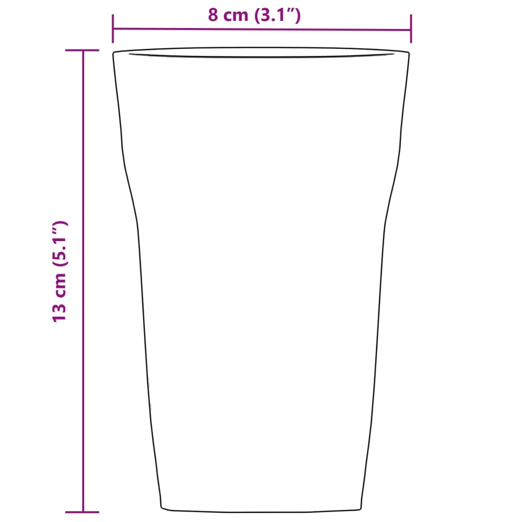 Gläser 6 Stk. 415 ml