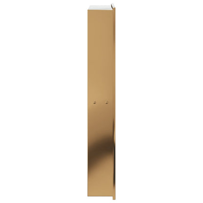 Duschnische Golden Gebürstet 32x62x9 cm Edelstahl