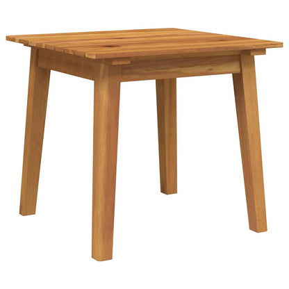 Gartenstühle mit Tisch 3 pcs Grau 45 x 45 x 40 cm