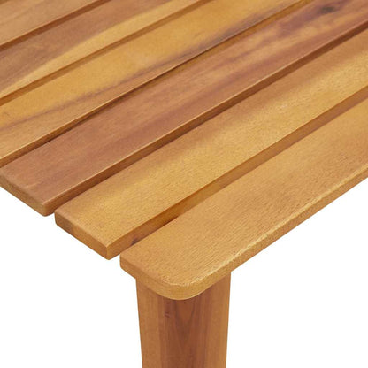 Gartenstühle mit Tisch 3 pcs Beige 45 x 45 x 40 cm