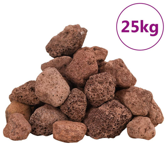 Lavagranulat 25 kg Rot 3-5 cm