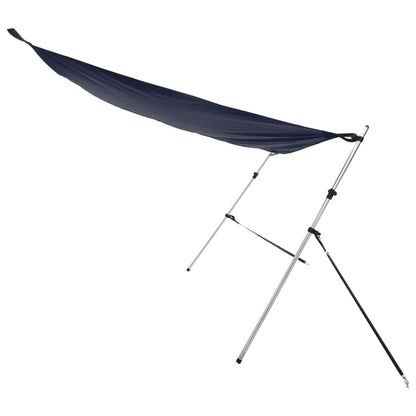 T-Top-Beschattungsverlängerung Blau 170x170x(113-182,5) cm