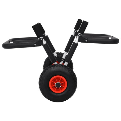 SUP Trolley für 2 Surfbretter Klappbar 90 kg Aluminium