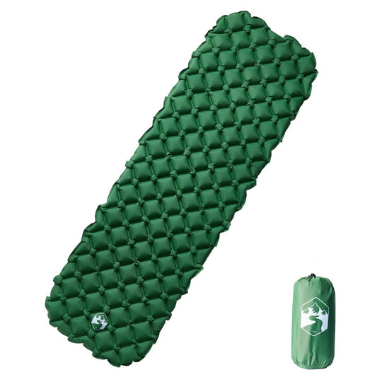 Aufblasbare Isomatte Grün 190x58x6 cm