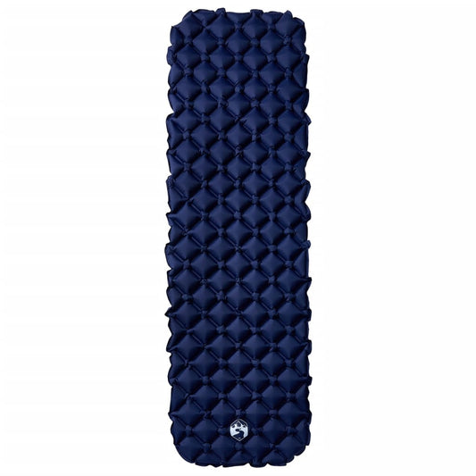 Aufblasbare Isomatte Marineblau 190x58x6 cm
