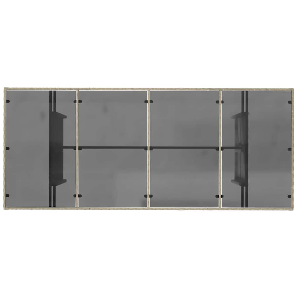 Essgruppe 9 pcs Hellgrau