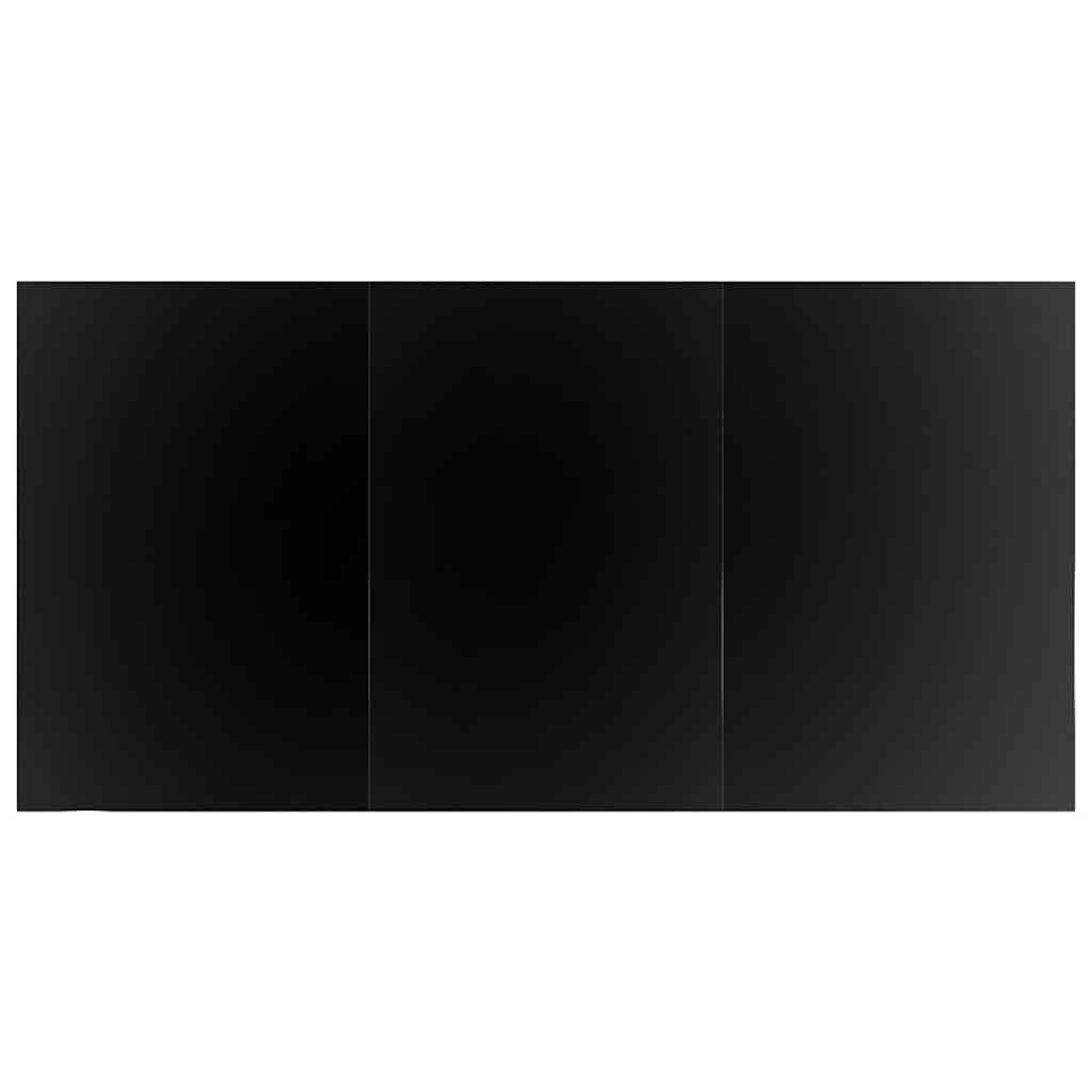 Garten Essgruppe mit Kissen 5 pcs Schwarz Poly-Rattan