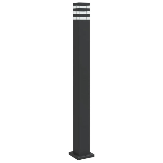 Wegeleuchte Schwarz 110 cm Aluminium