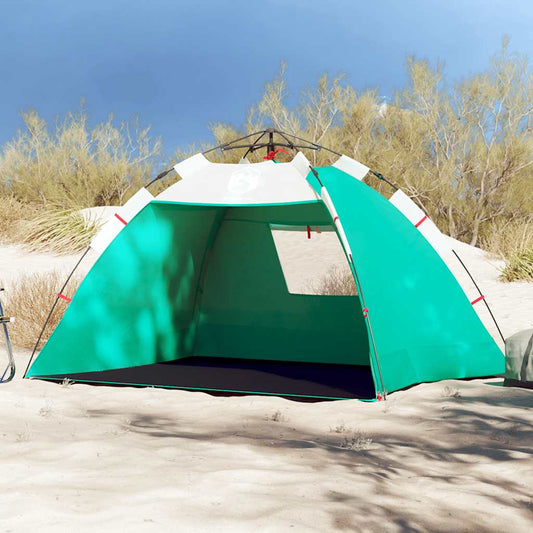 Strandzelt 2 Personen Seegrün Quick Release Wasserdicht