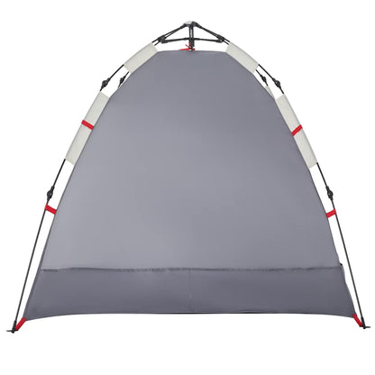 Strandzelt 2 Personen Grau Quick Release Wasserdicht
